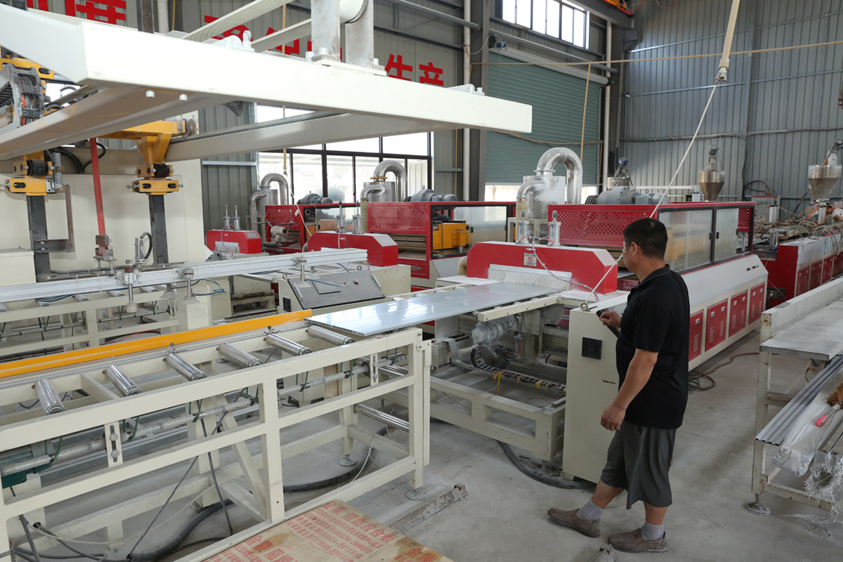 Cutting and sizing line